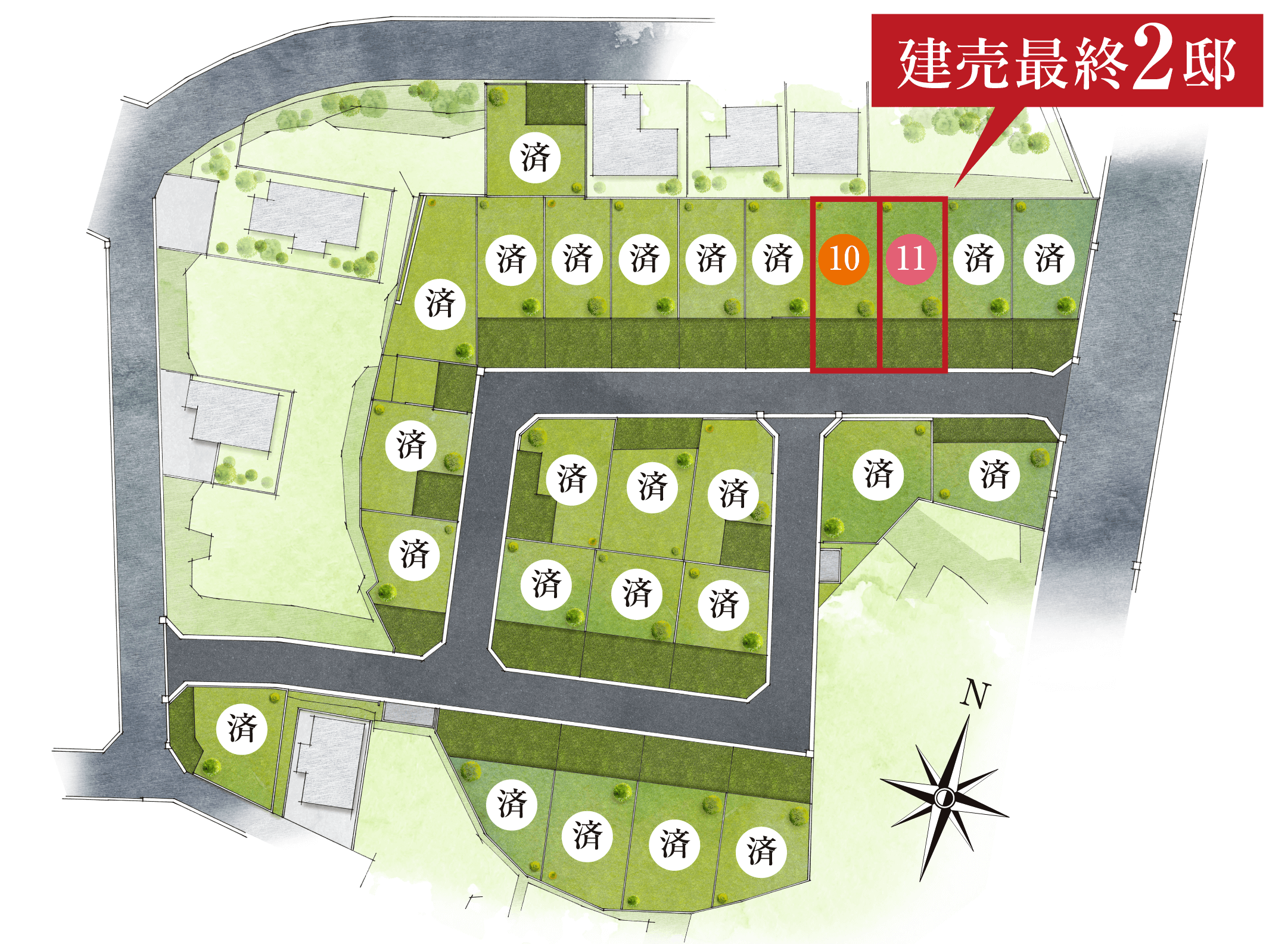 区画図